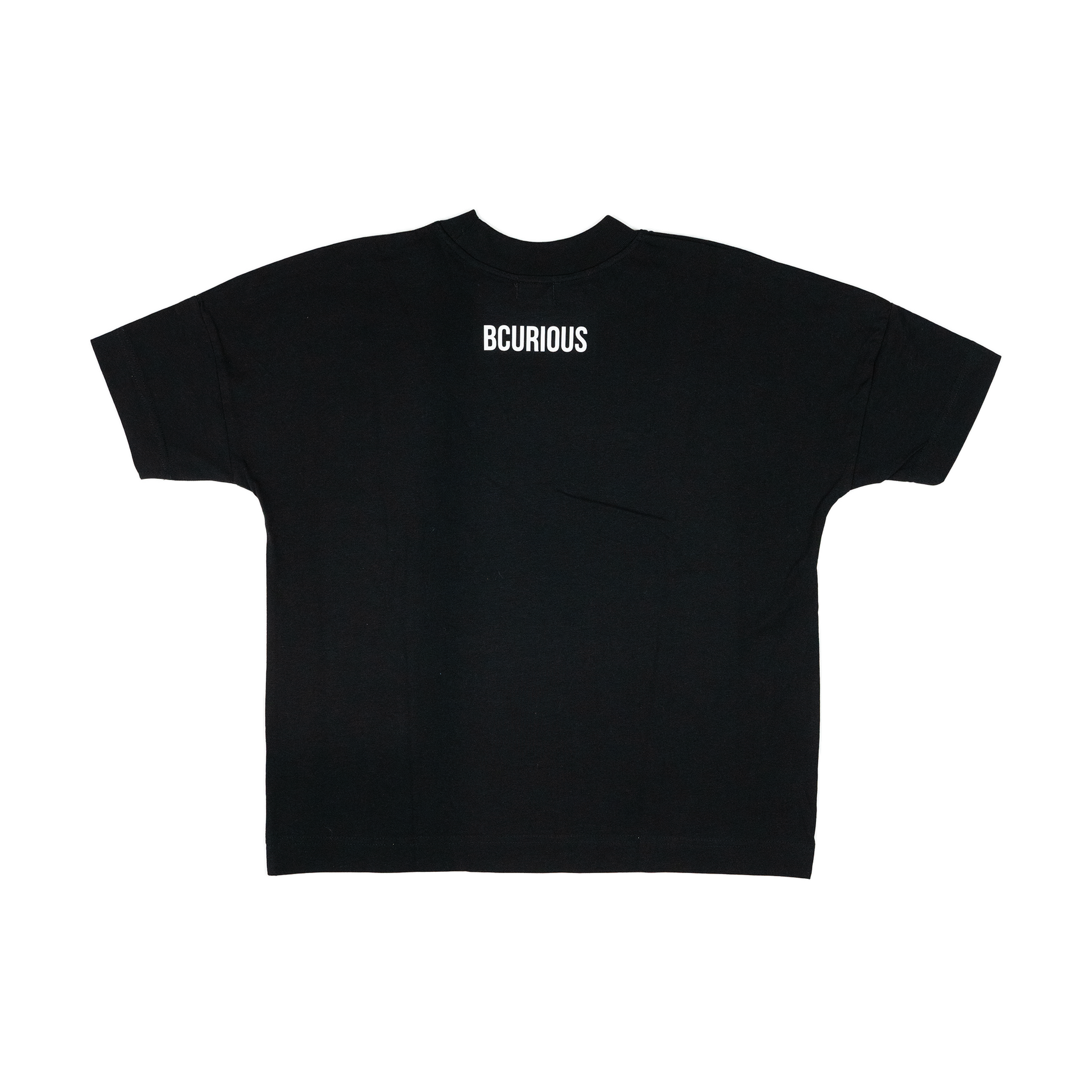 BLACK OVERSIZE T-SHIRT UNISEX LIMITED EDITION LOGO DESIGN B COLORS EMBROIDERY - 2